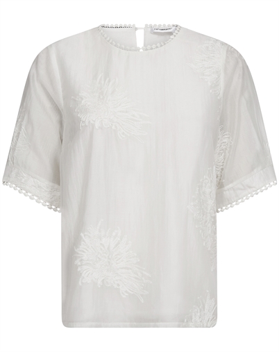 Co' Couture - NeaCC O-Bluse - White